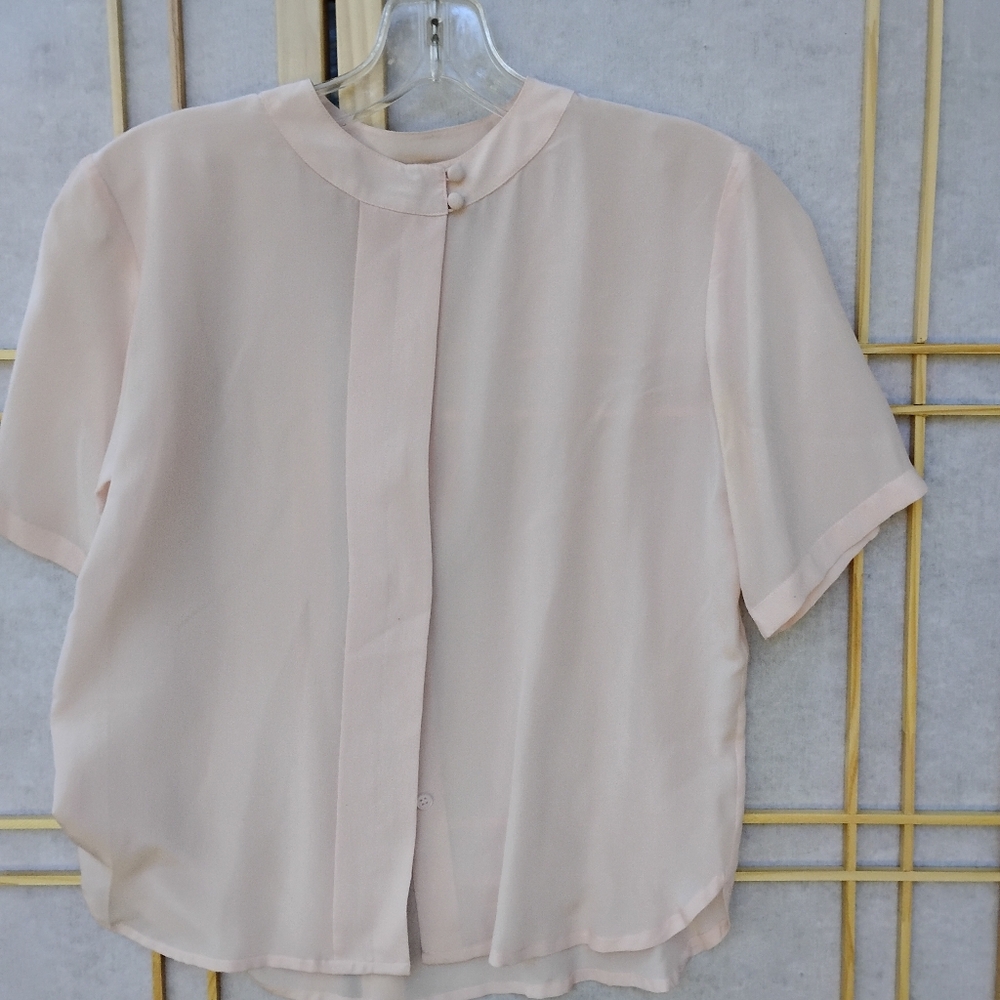 Elegant Cream Women's Top